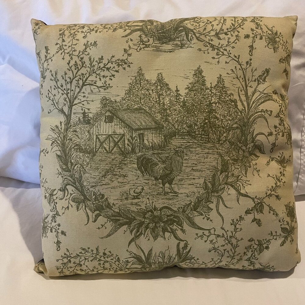 Farmhouse cushion